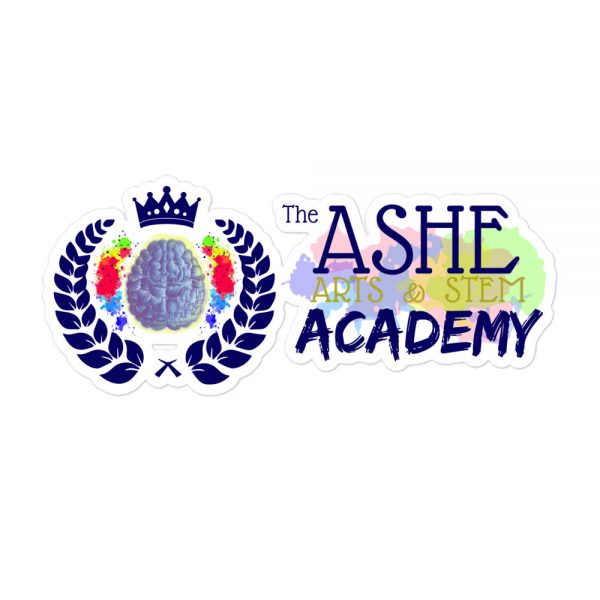 5.5x5.5 The Ashe Academy Brand Sticker The Ashe Academy Store